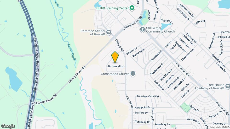 6701 Driftwood Ln Map and Location Details