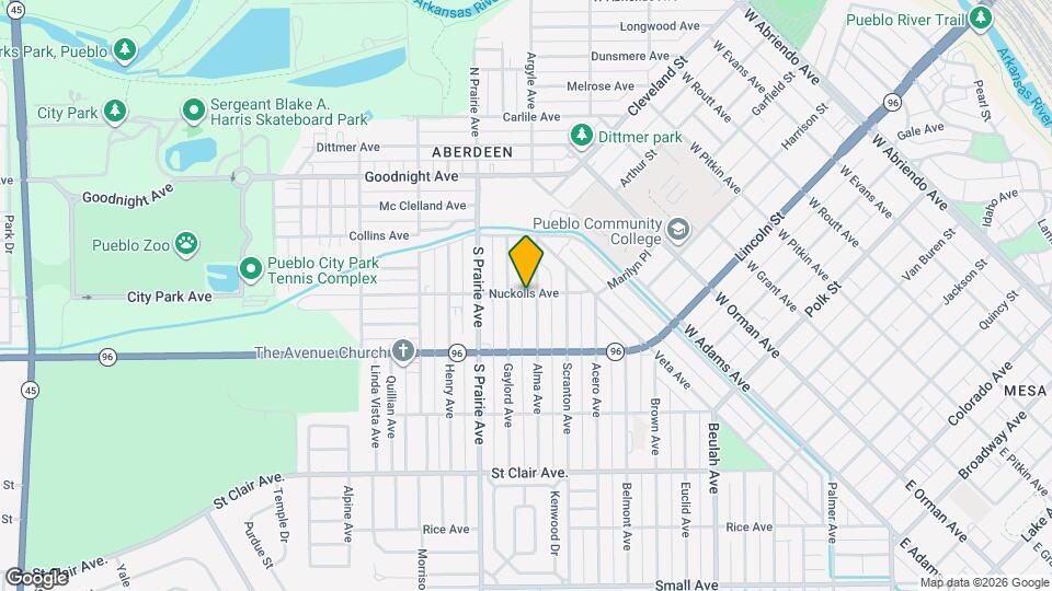 2604 Nuckolls Ave Map and Location Details