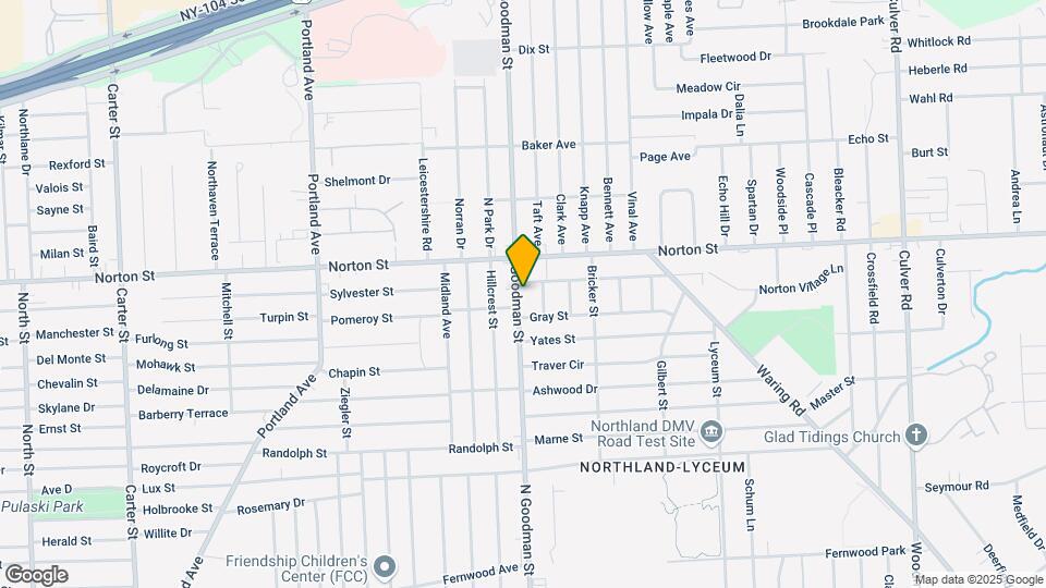 1702 N Goodman St-Unit -B Map and Location Details