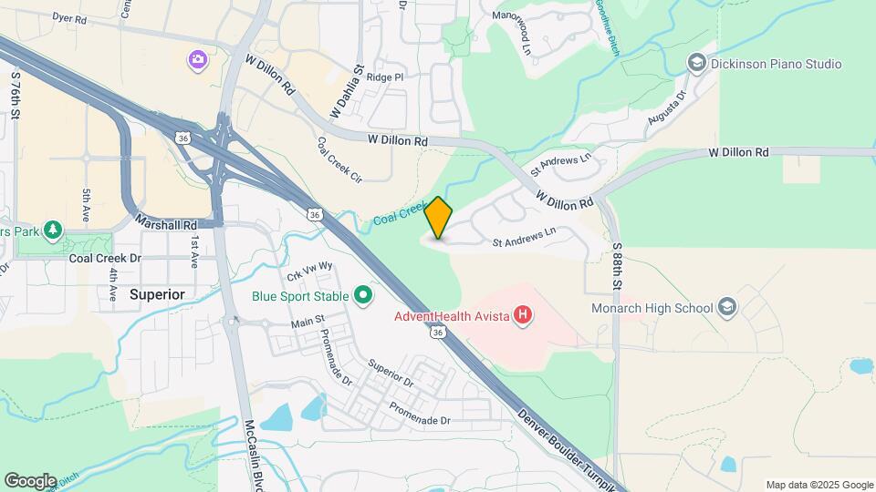 1021 Turnberry Cir Map and Location Details