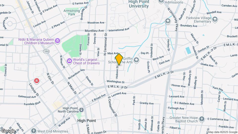 304 Hobson St Map and Location Details