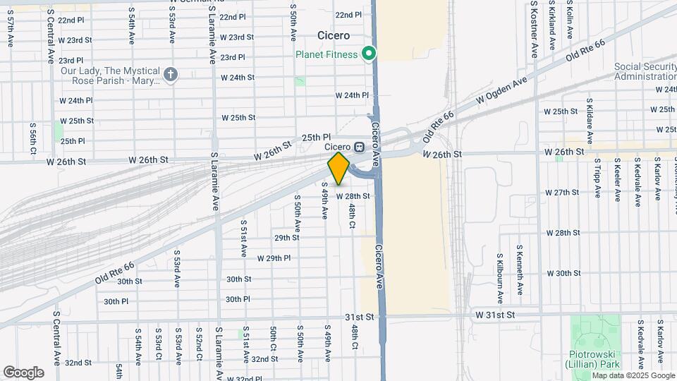 4848 W 28th St Mapa y Detalles de la Ubicación