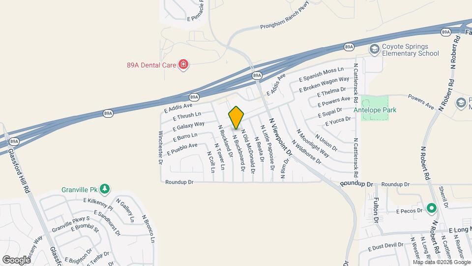 Charming 2-bedrooms, 2-baths duplex home in Prescott Valley! Mapa y Detalles de la Ubicación