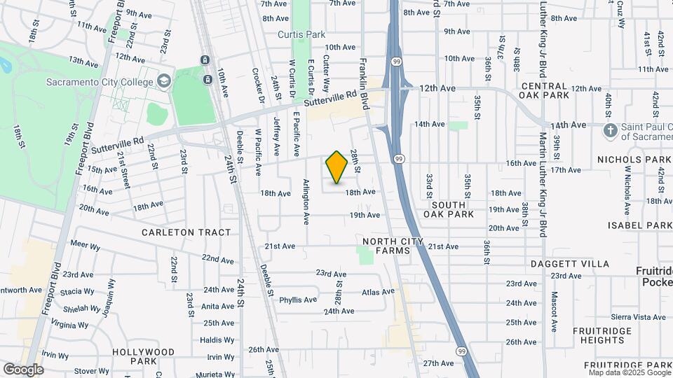 2721 18th Ave Mapa y Detalles de la Ubicación