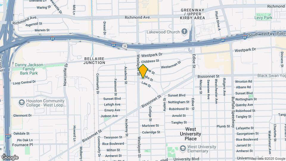 3922 Law St Map and Location Details