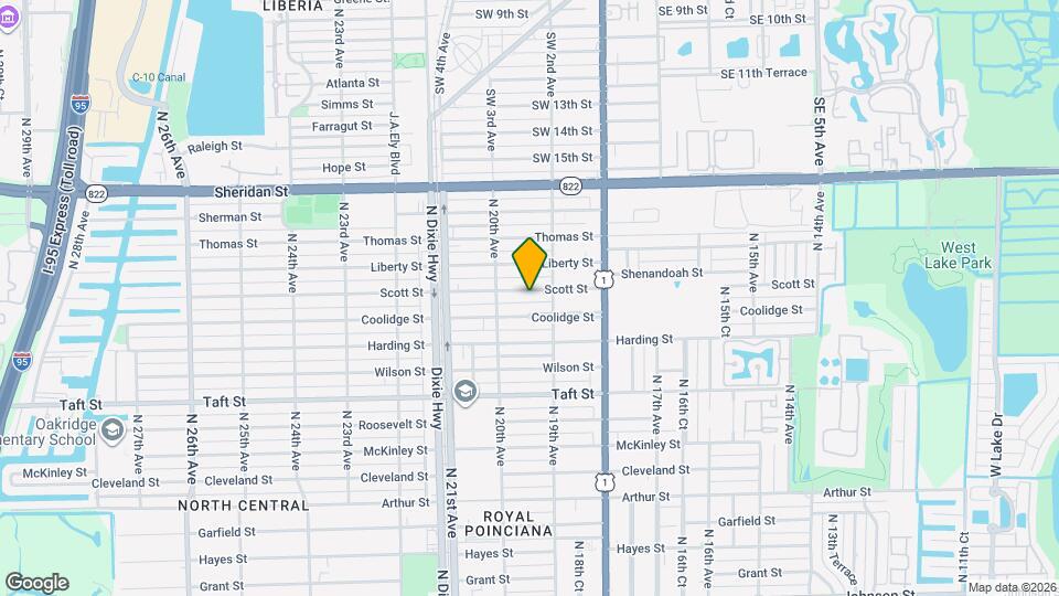 1916 Scott St, Unit A Mapa y Detalles de la Ubicación