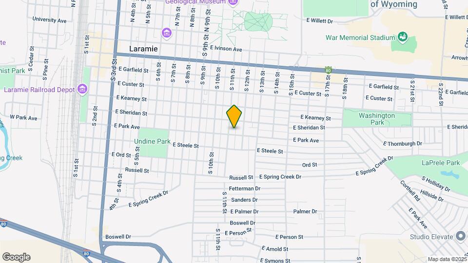 1111 Park St Map and Location Details