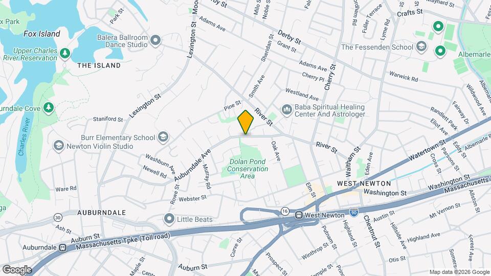 70 Auburndale Ave Map and Location Details