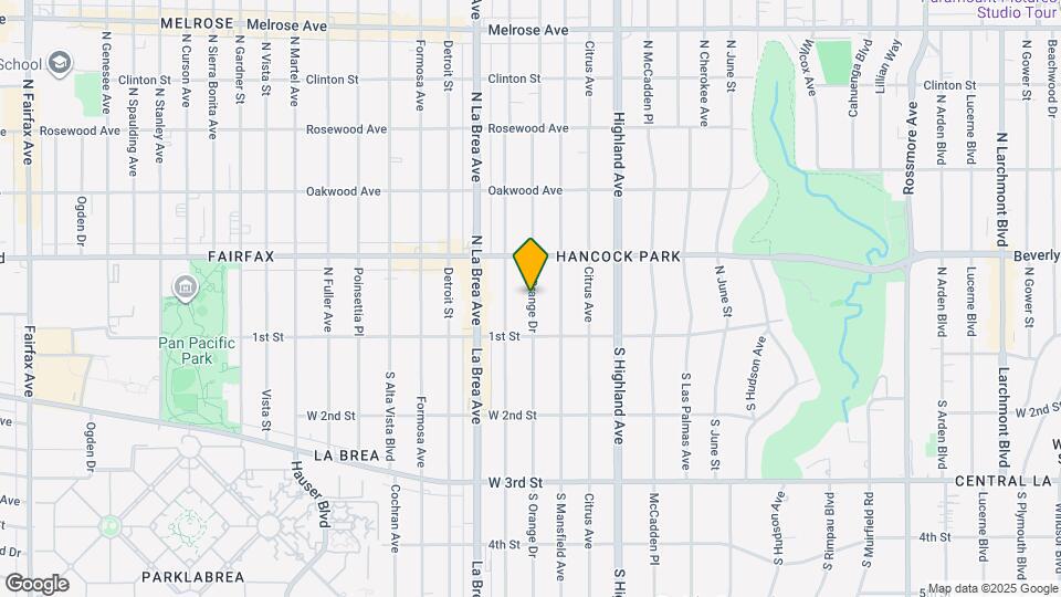 147 N Orange Dr Map and Location Details