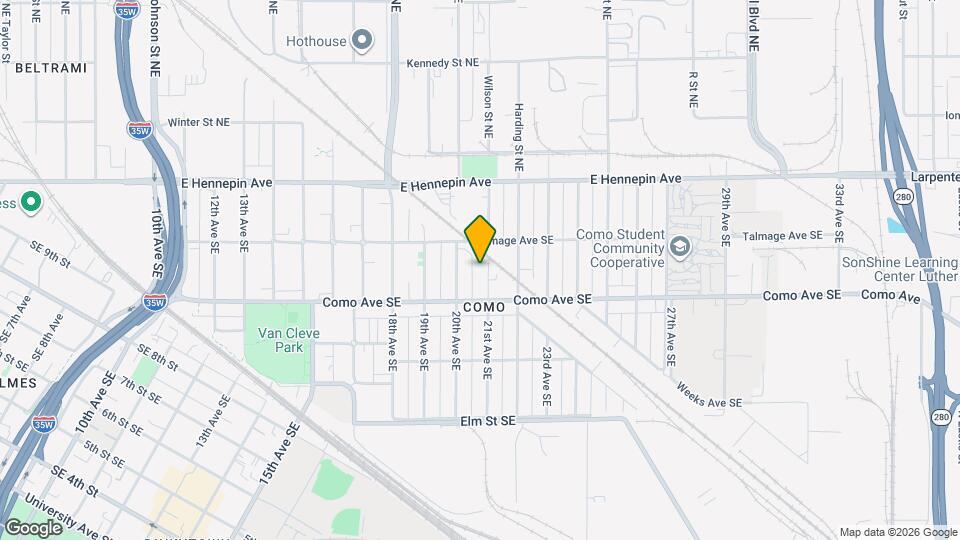 1029 21st Ave SE Mapa y Detalles de la Ubicación
