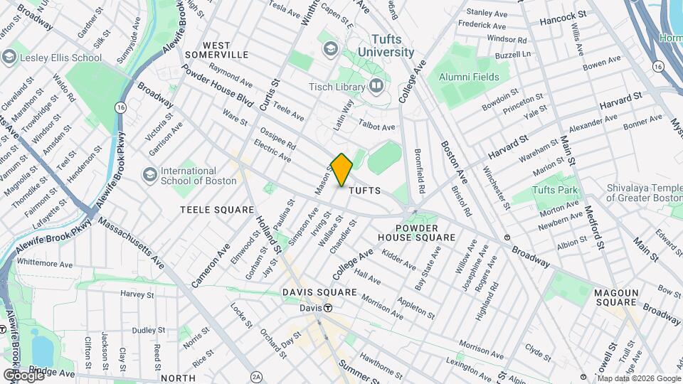 23 Burnham St, Unit 1R Map and Location Details
