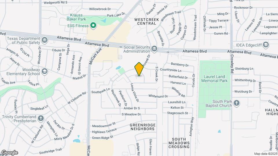 6711 Ridgecrest Ct Map and Location Details