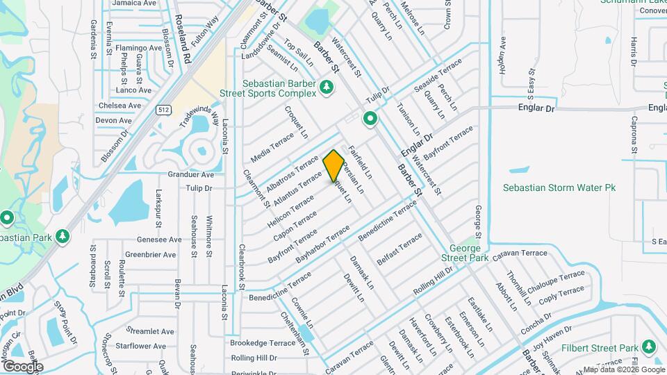 608 Helicon Terrace Map and Location Details