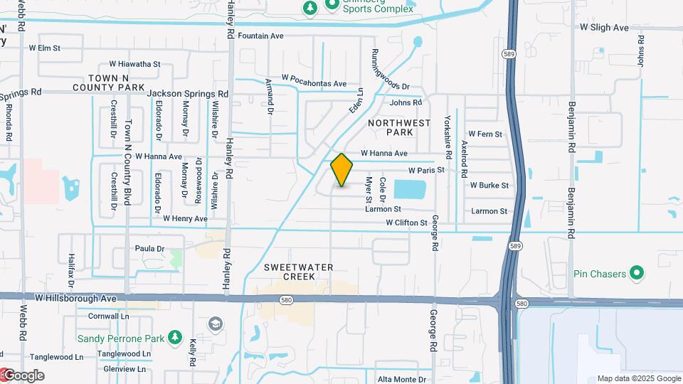 6817 Tuttle St Map and Location Details