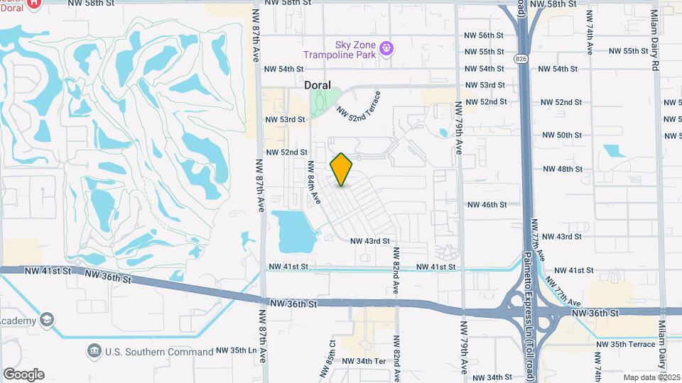 4745 NW 83rd Pky Map and Location Details