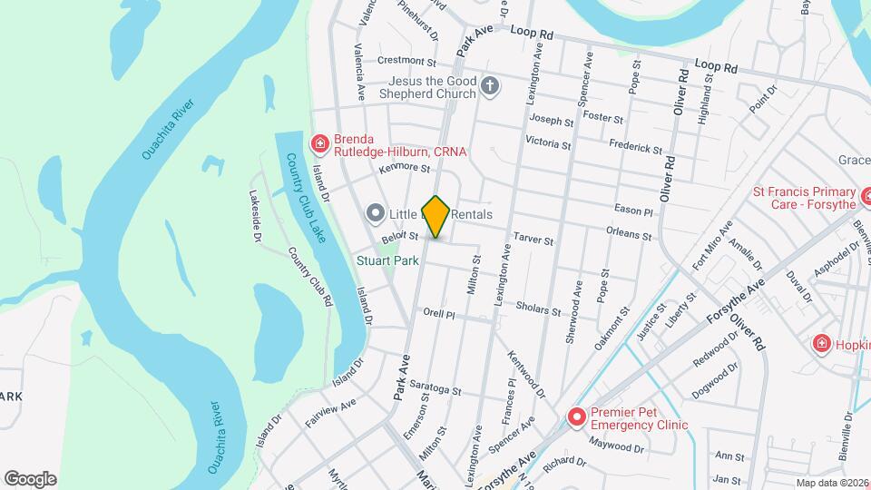 913 Middleton St Map and Location Details