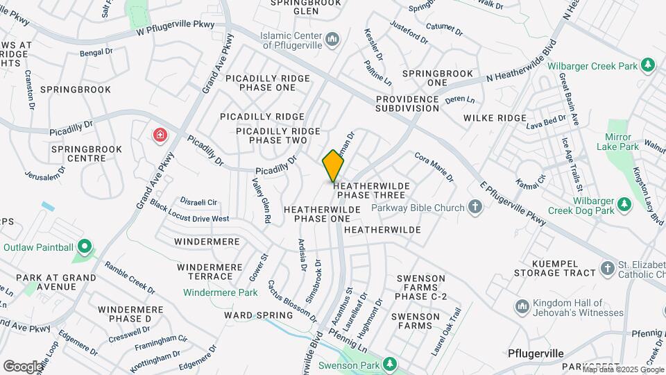 17306 Dashwood Creek Dr Map and Location Details