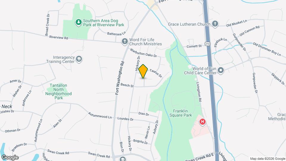 204 Taurus Dr Map and Location Details