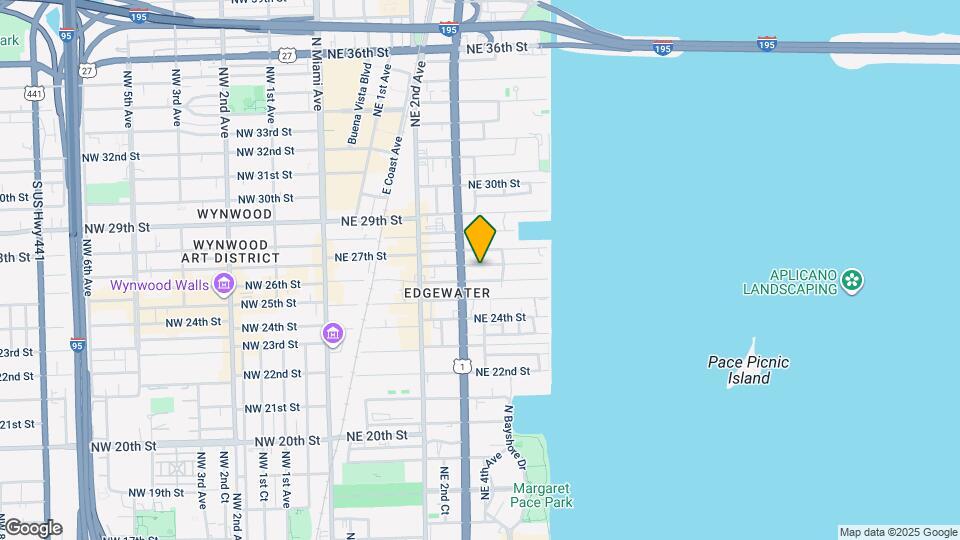 334 NE 26th Ter, Unit A3 Map and Location Details