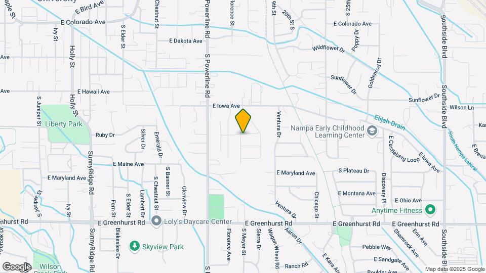 1755 E Kentucky Ave Map and Location Details