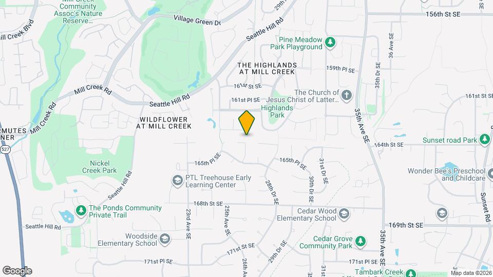 2629 164th Pl SE Map and Location Details