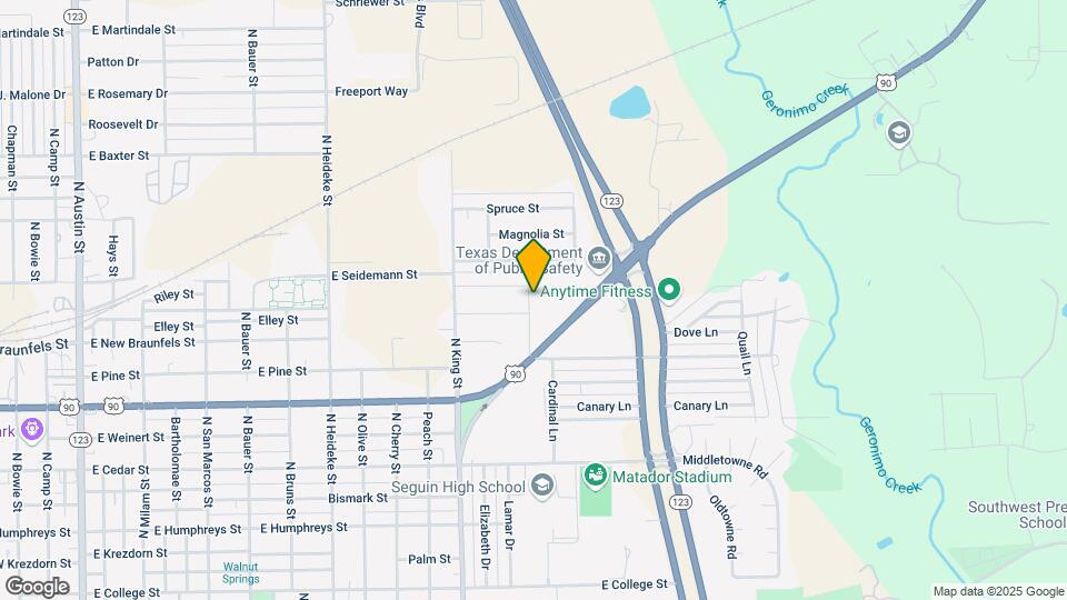 1523 Lucille St Map and Location Details