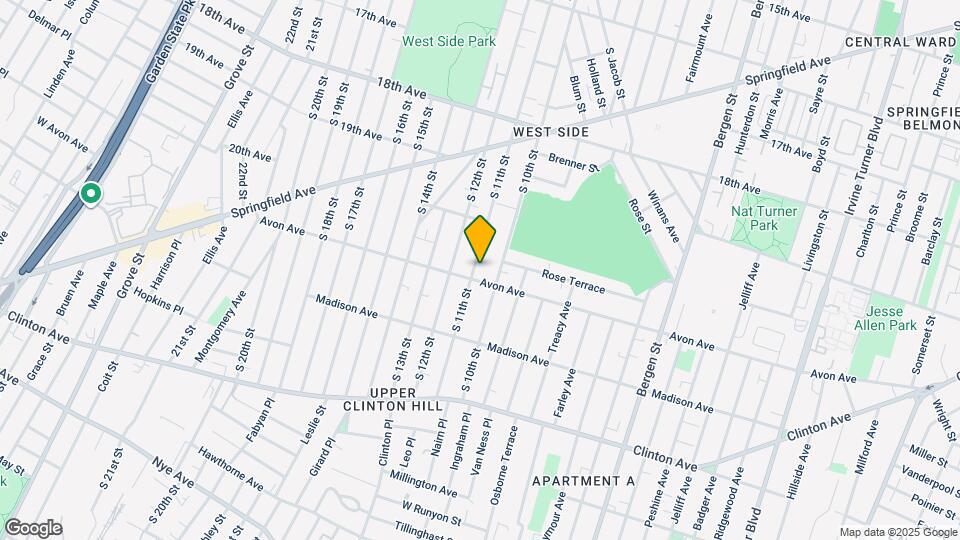 754 S 11th St Map and Location Details