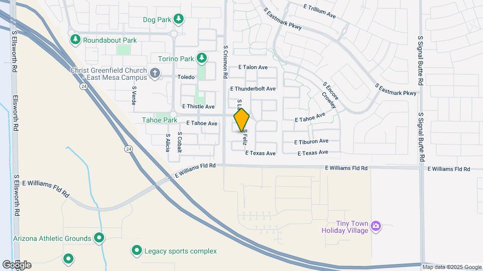 9830 E Tahoe Ave Map and Location Details