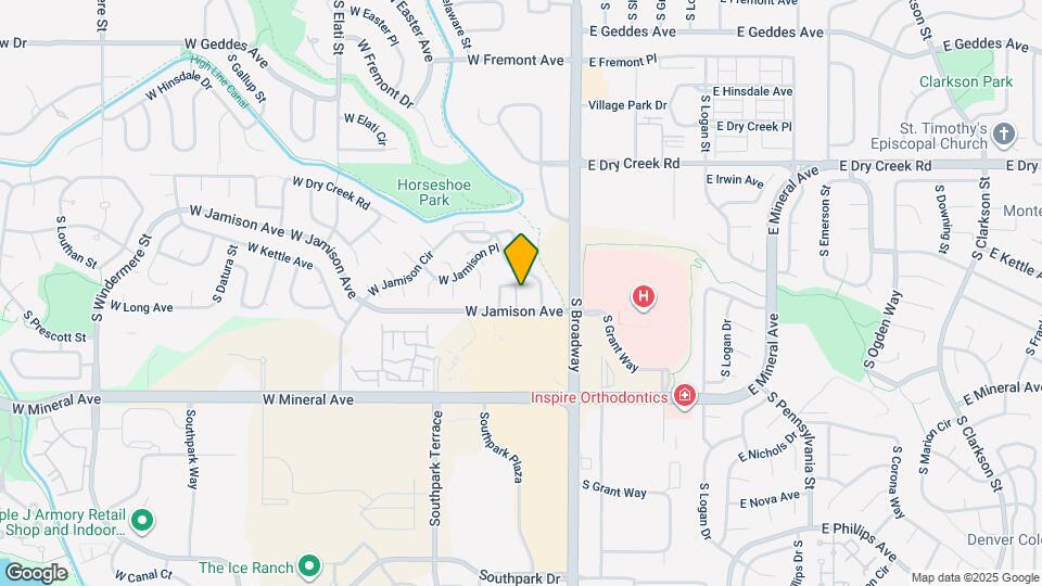 206 W Jamison Ct Map and Location Details