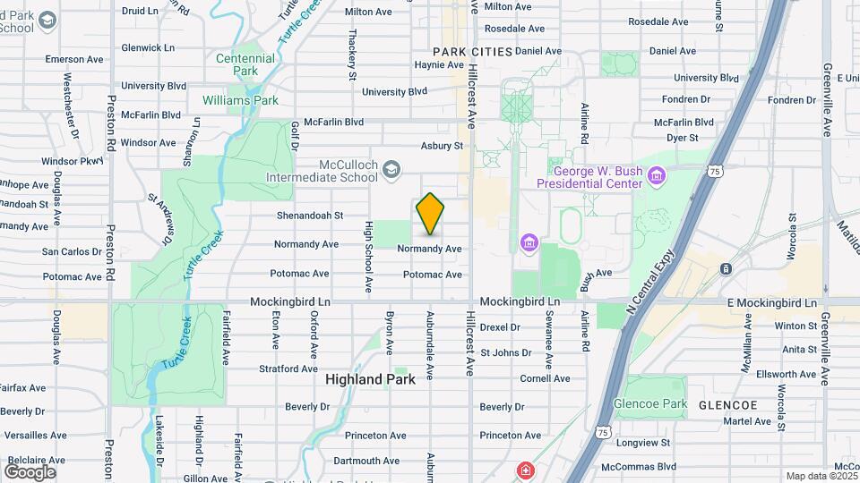 3440 Normandy Ave Map and Location Details