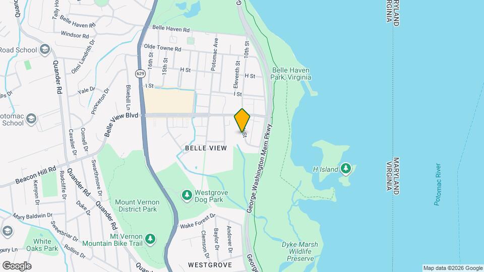 6612 10th St Map and Location Details