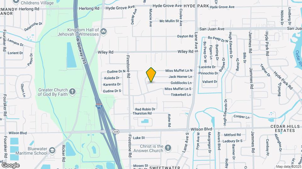 6986 Goldilocks Ln Map and Location Details