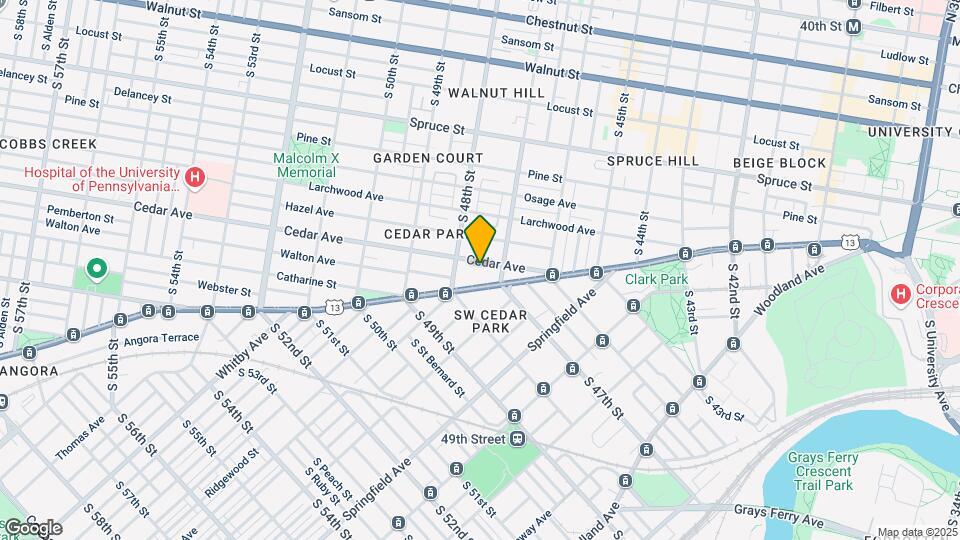 4720 Cedar Ave Map and Location Details