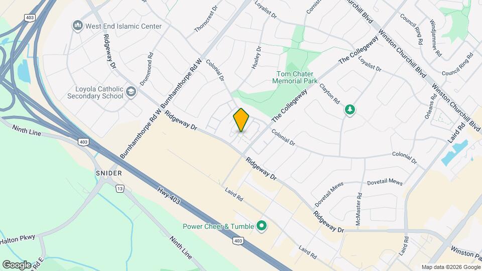 3425 Ridgeway Dr Map and Location Details