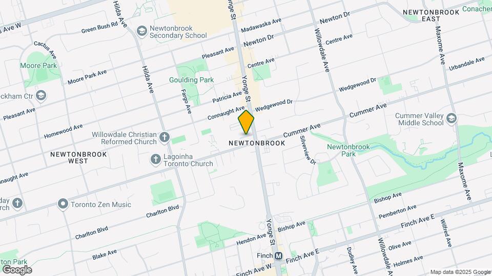 Elite Condominiums on Yonge Map and Location Details
