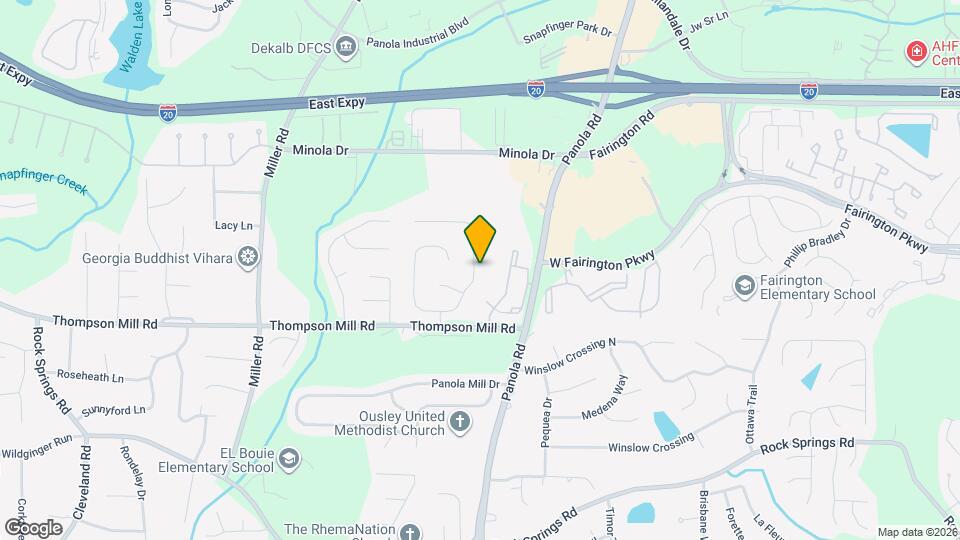 5297 Winding Glen Dr Mapa y Detalles de la Ubicación