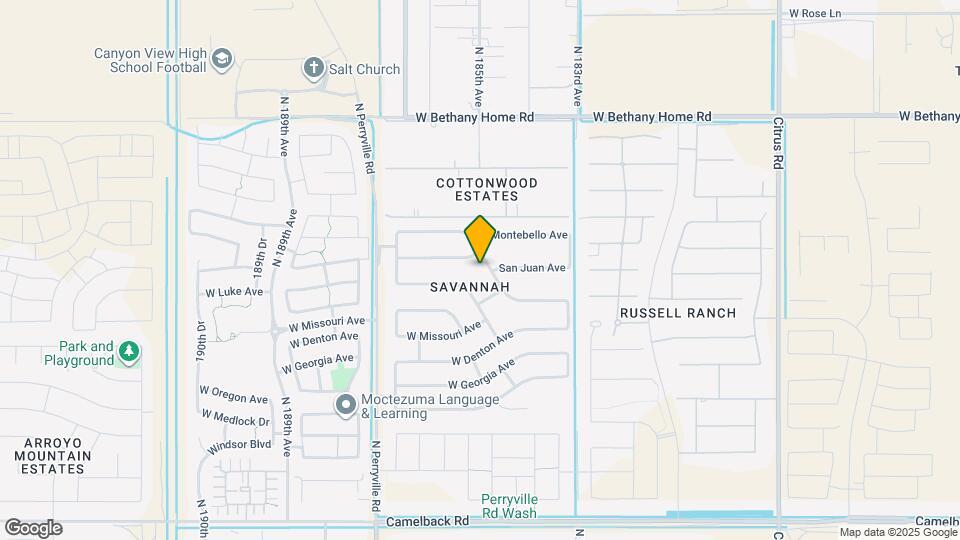 5622 N 184th Dr Map and Location Details