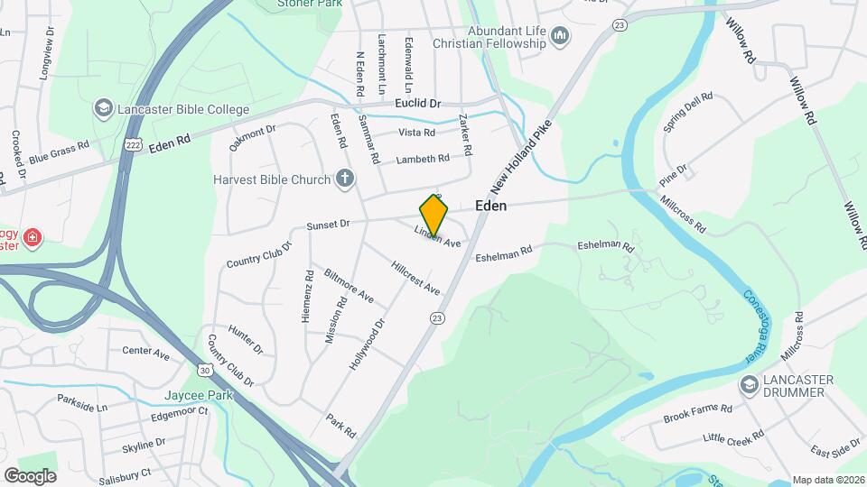 1608 Linden Ave Map and Location Details