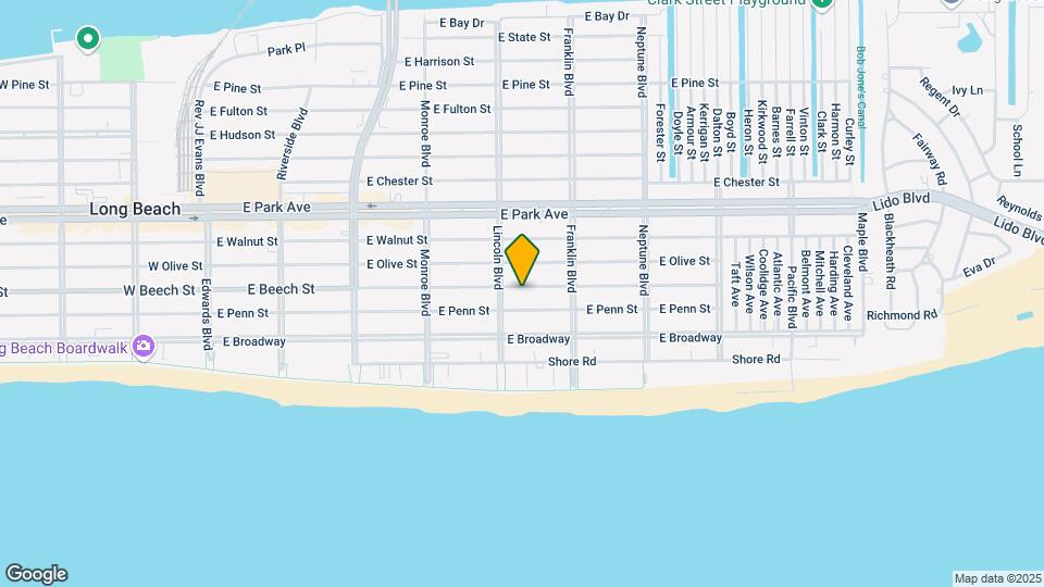 420 E Beech St Map and Location Details
