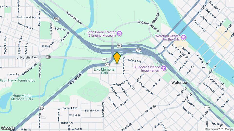 229 Oaklawn Ave Map and Location Details