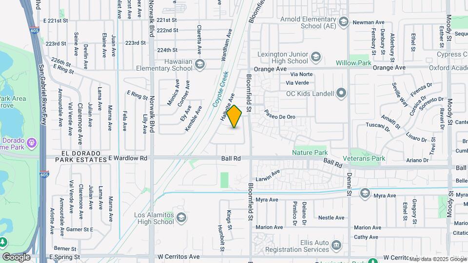 8295 E Ellerford St Map and Location Details