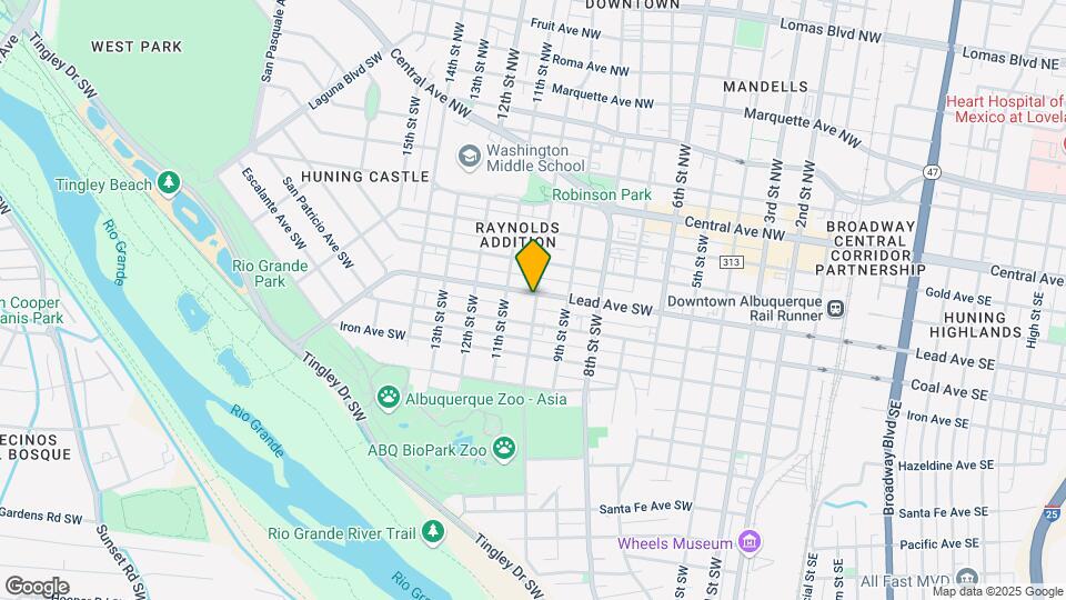 1002 Lead Ave SW Map and Location Details