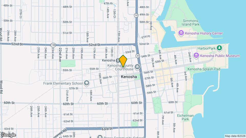 1111 55th St Map and Location Details