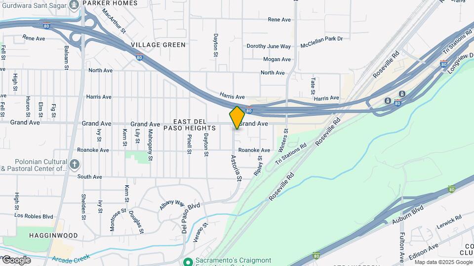 3736 Astoria St Map and Location Details