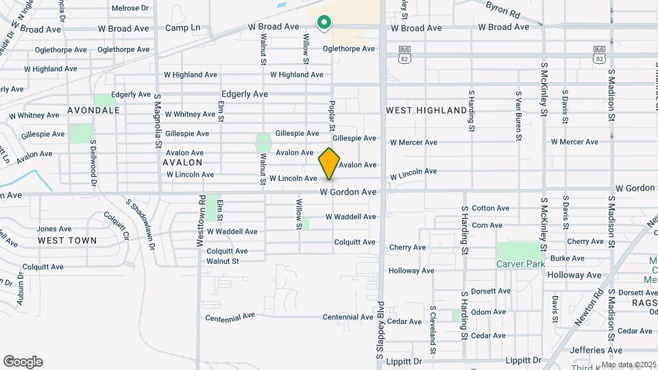 1200 W Lincoln Ave Map and Location Details