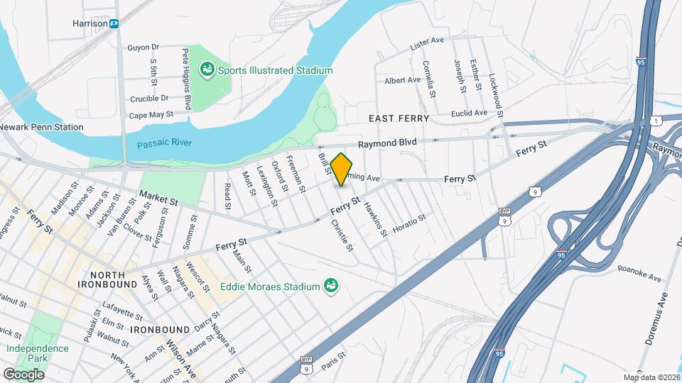 58 Brill St Map and Location Details