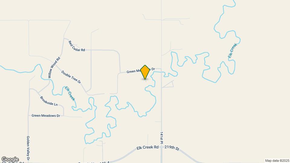 16410 Creekside Pl, Unit Upstairs Apartment Map and Location Details