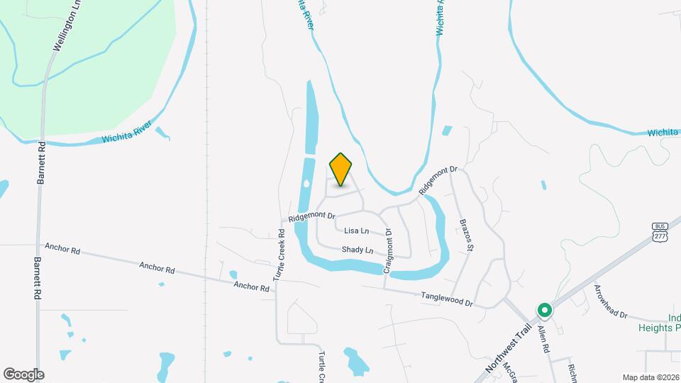 4506 Hollow Ridge Dr Map and Location Details