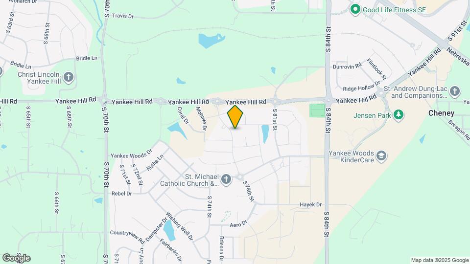 8710 S 78th St Map and Location Details