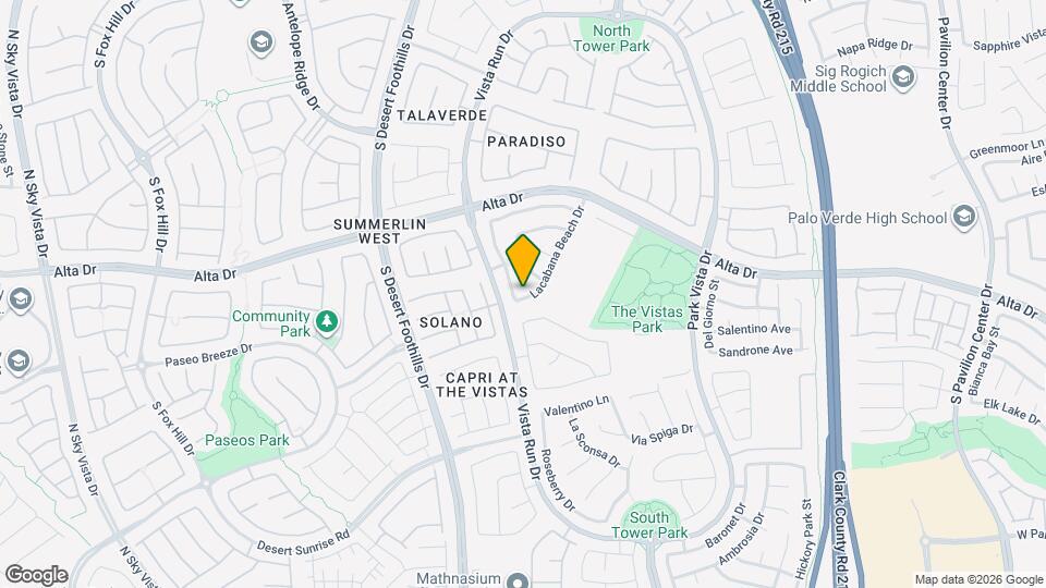 583 Lacabana Beach Dr Map and Location Details